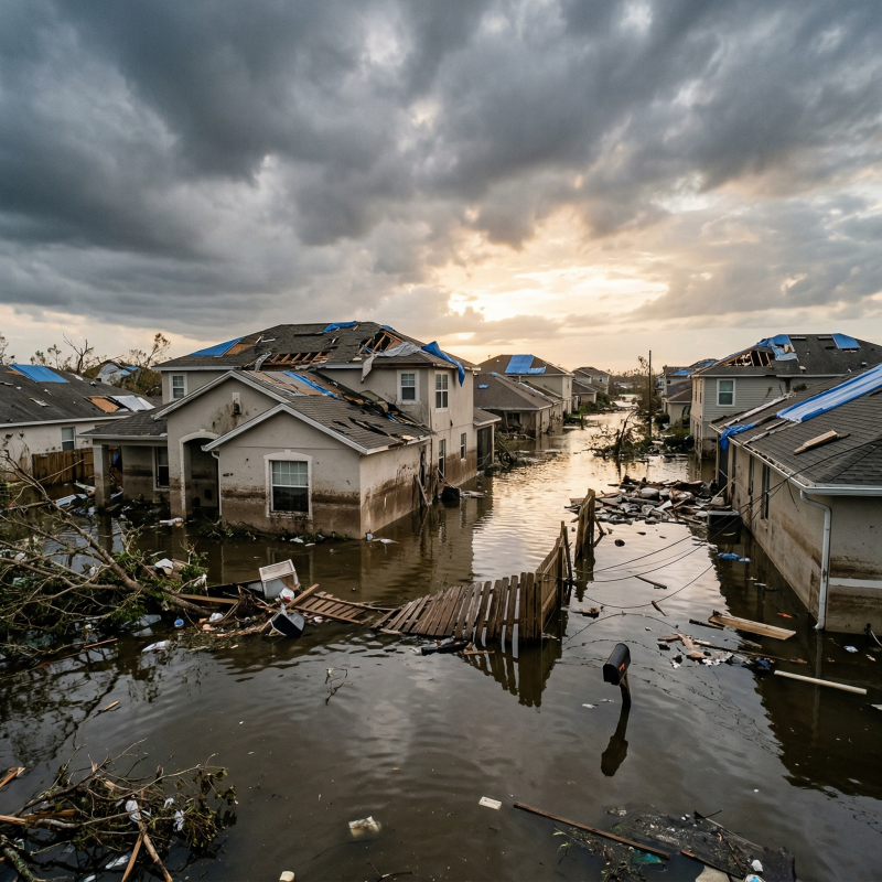 hurricane flood claim